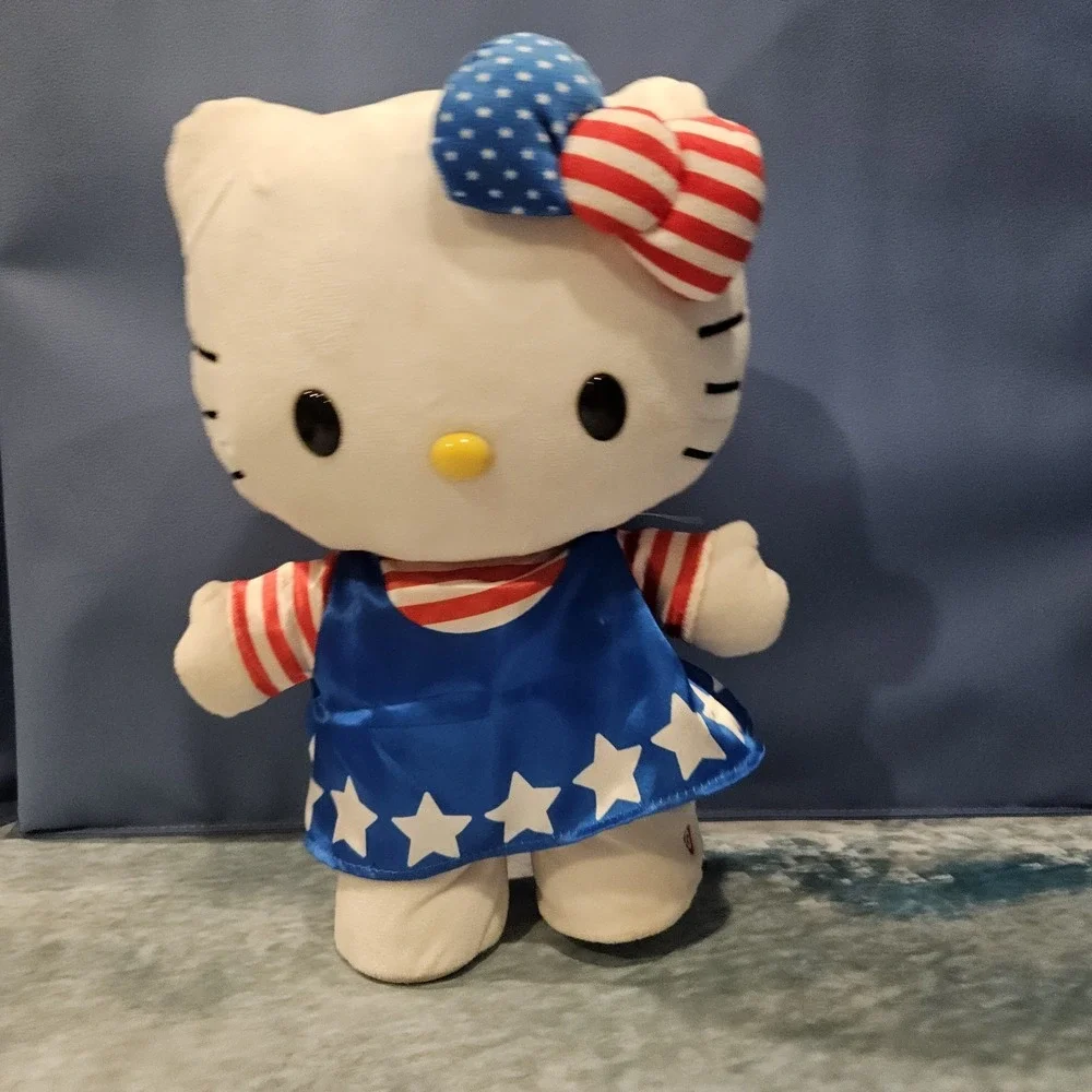 Sanrio Hello Kitty Patriotic Musical Dancing Plush 12